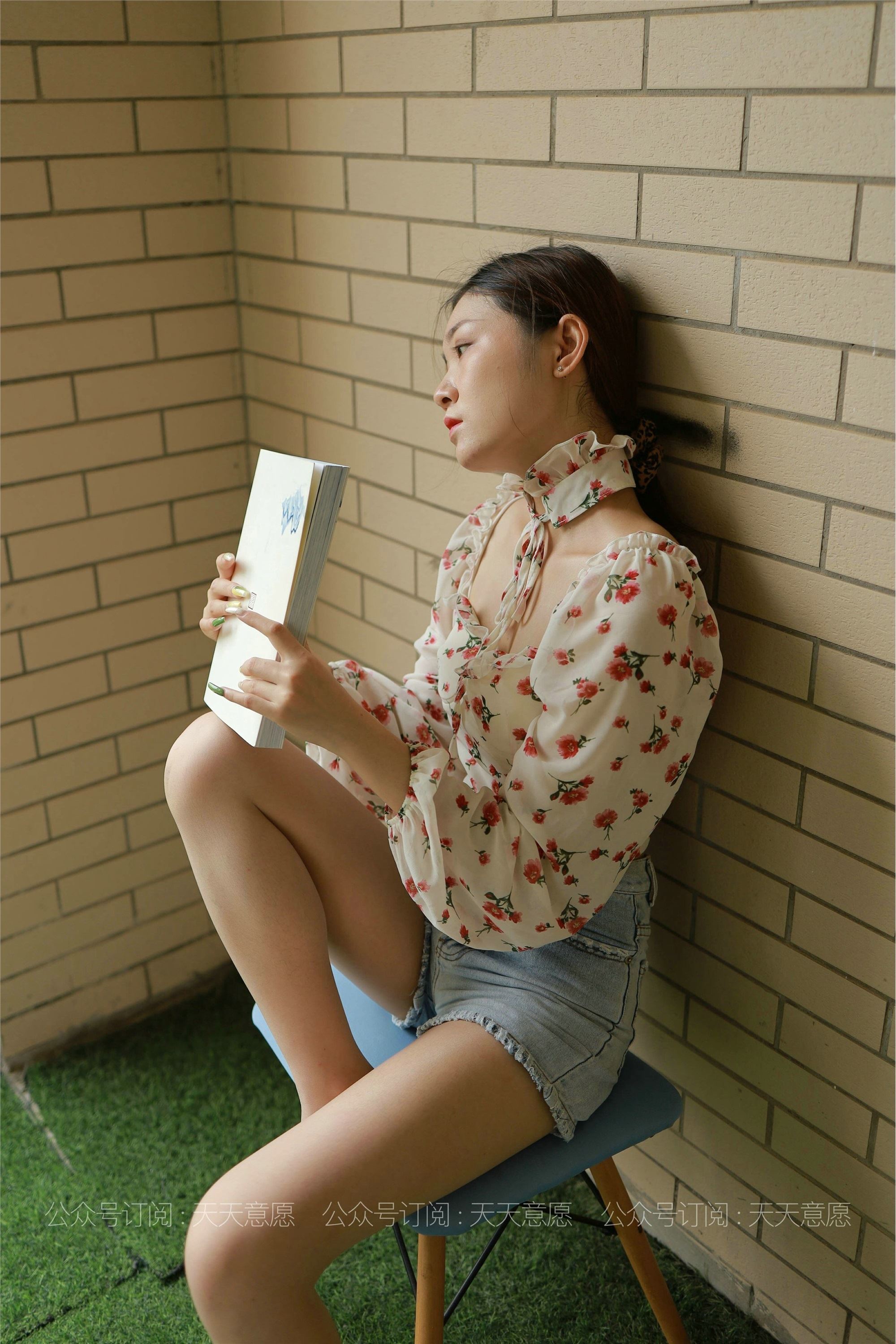 IESS异思趣向  2021.07.03 丝享家850：可可《法式碎花裙》